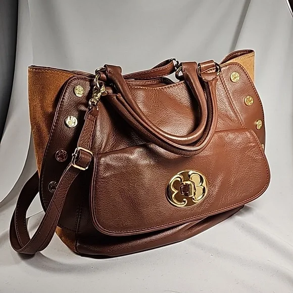 Emma Fox | Bags | Emma Fox Brown And Tan Leather  display picture 1